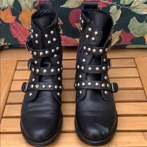 Steve Madden combat boots